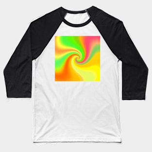 Neon swirl Baseball T-Shirt